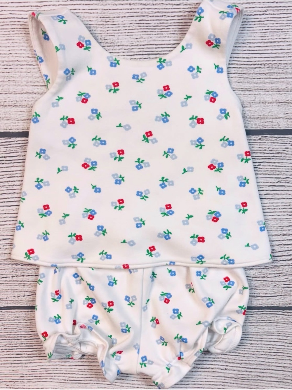 White Floral Set for Kids